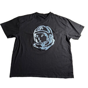 Billionaire Boys Club BB Black Denim Helmet SS Knit Tee Streetwear M/L No Tag